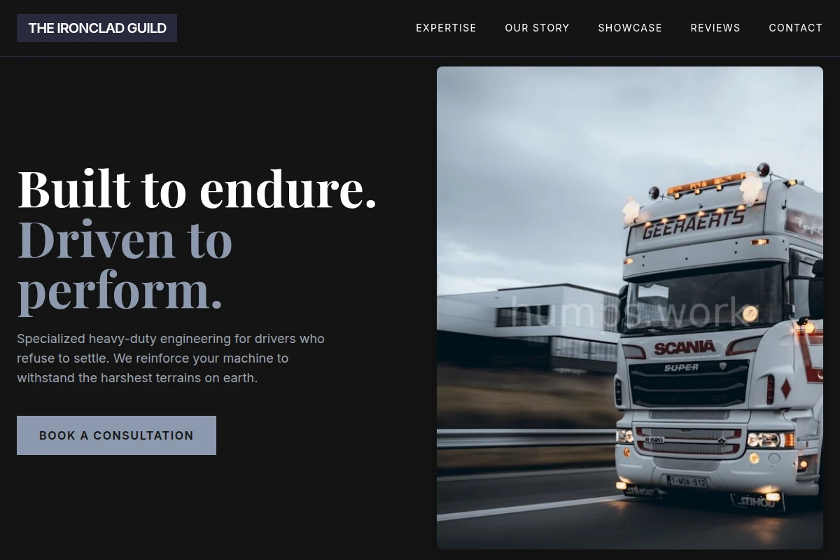 Grit Truck